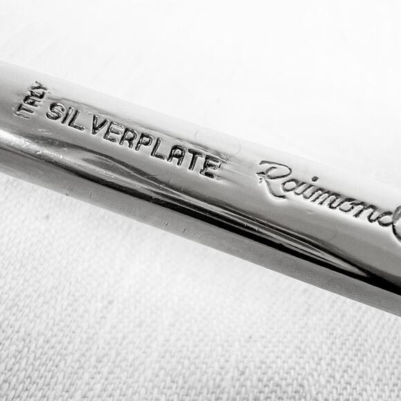 Raimond Silverplate Candle Snuffer Helmut Style Vintage Marked Italy 7 - Picture 6 of 13